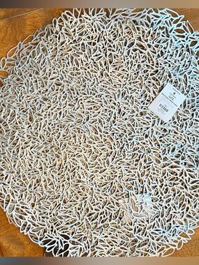 CB2 Chilewich petal Laser-Cut Placemat